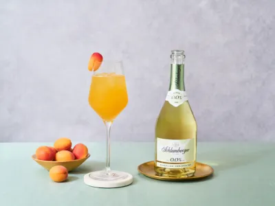 Rezeptbild: Apricot Spritz - Alkoholfrei